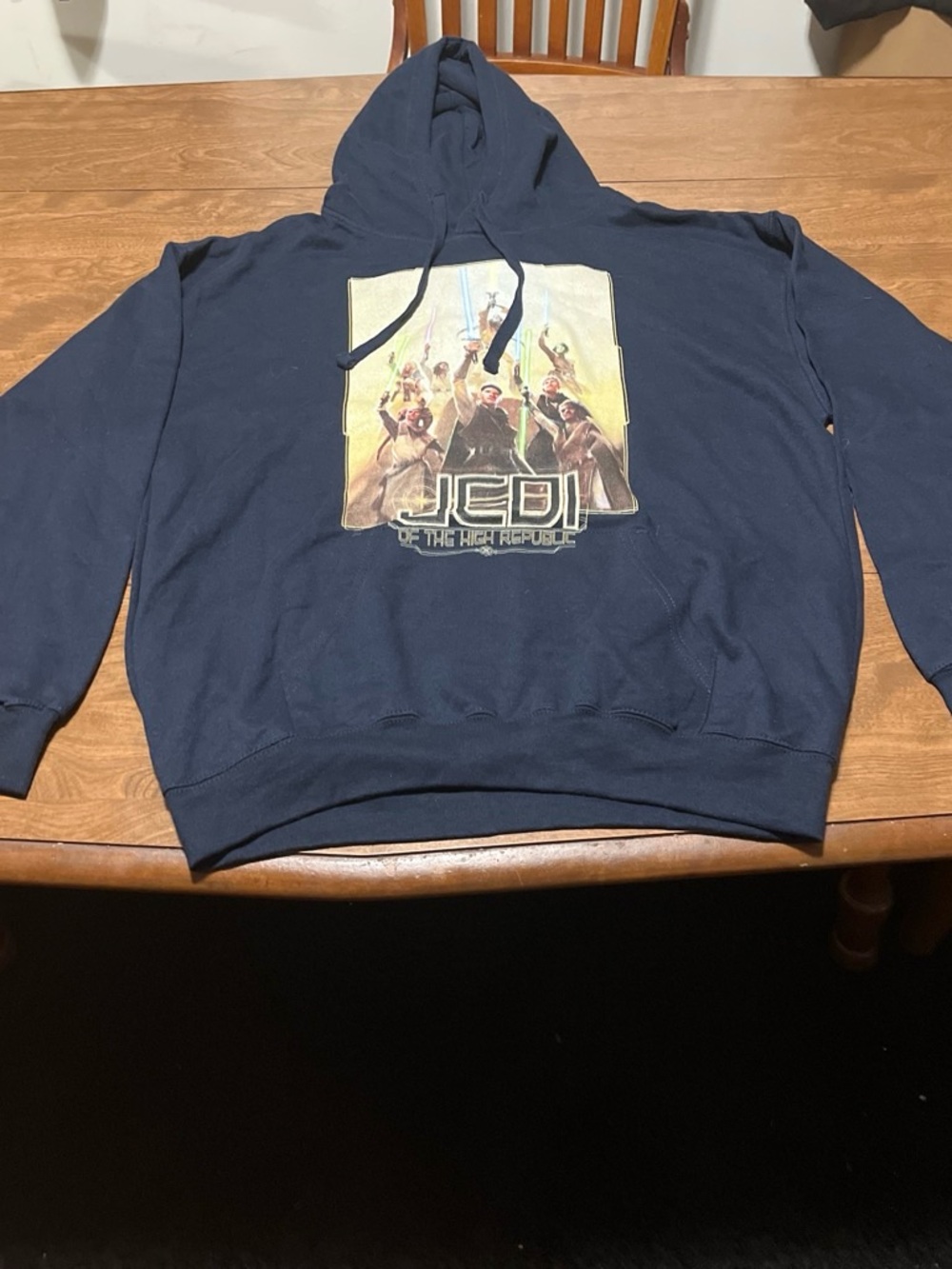 Star Wars Navy Jedi Graphic Pullover Hoodie